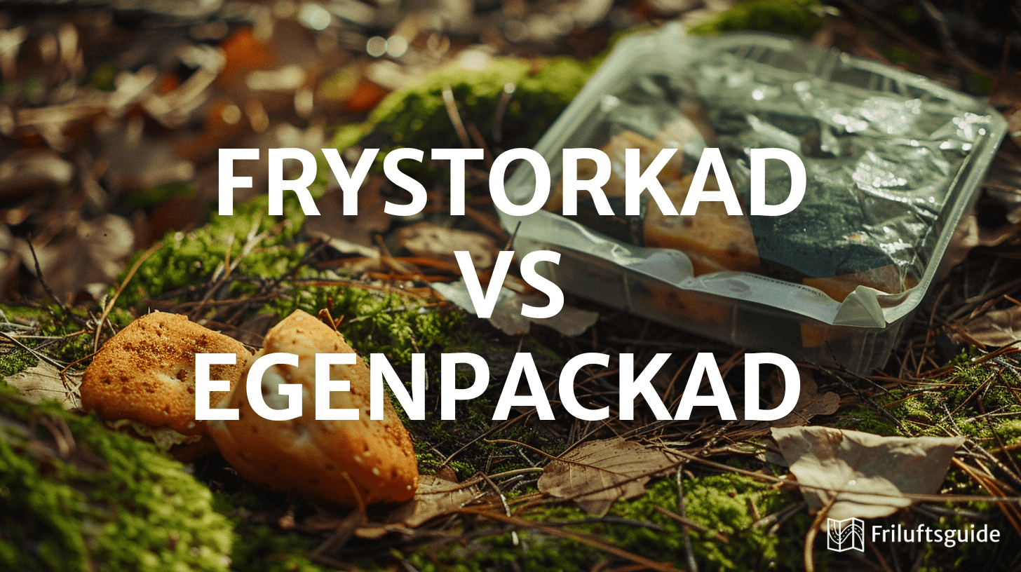 Frystorkad och egenplanerad mat